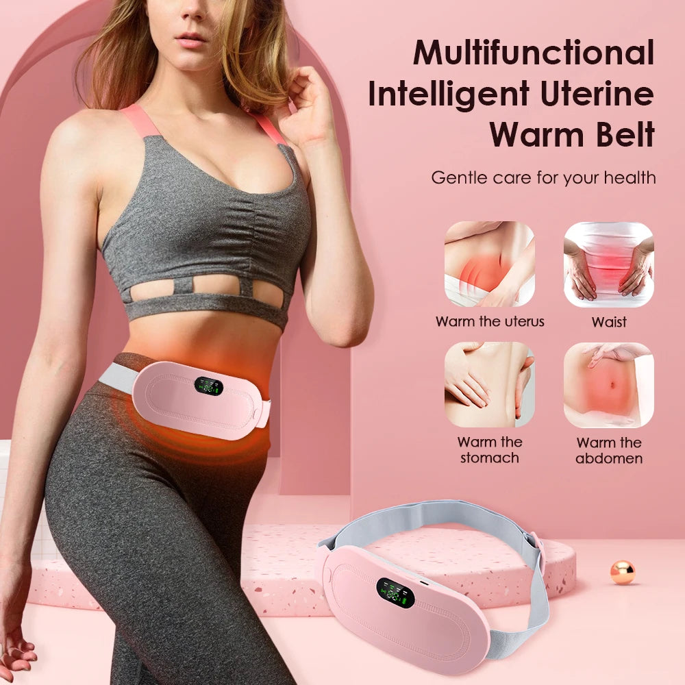 Drug-Free Comfort Women Period Heating Massage Belt