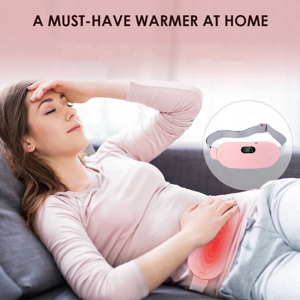 Drug-Free Comfort Women Period Heating Massage Belt